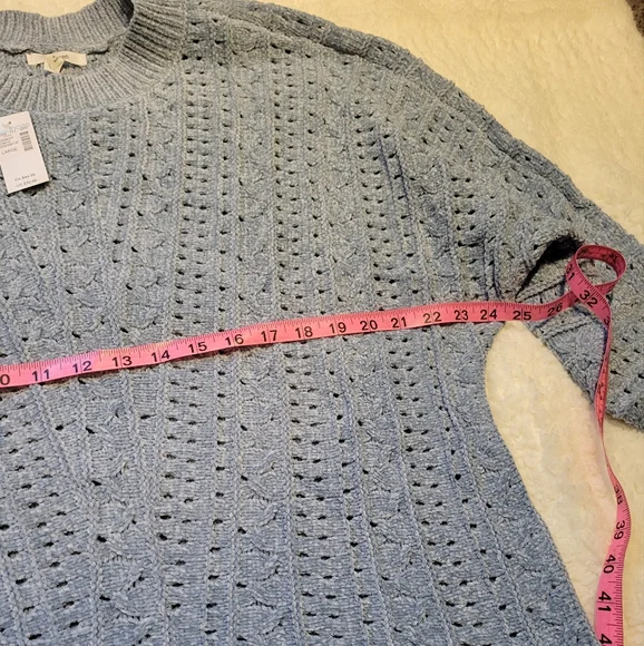 NWT Maurices Women's Blue Sweater - Picture 6 of 10